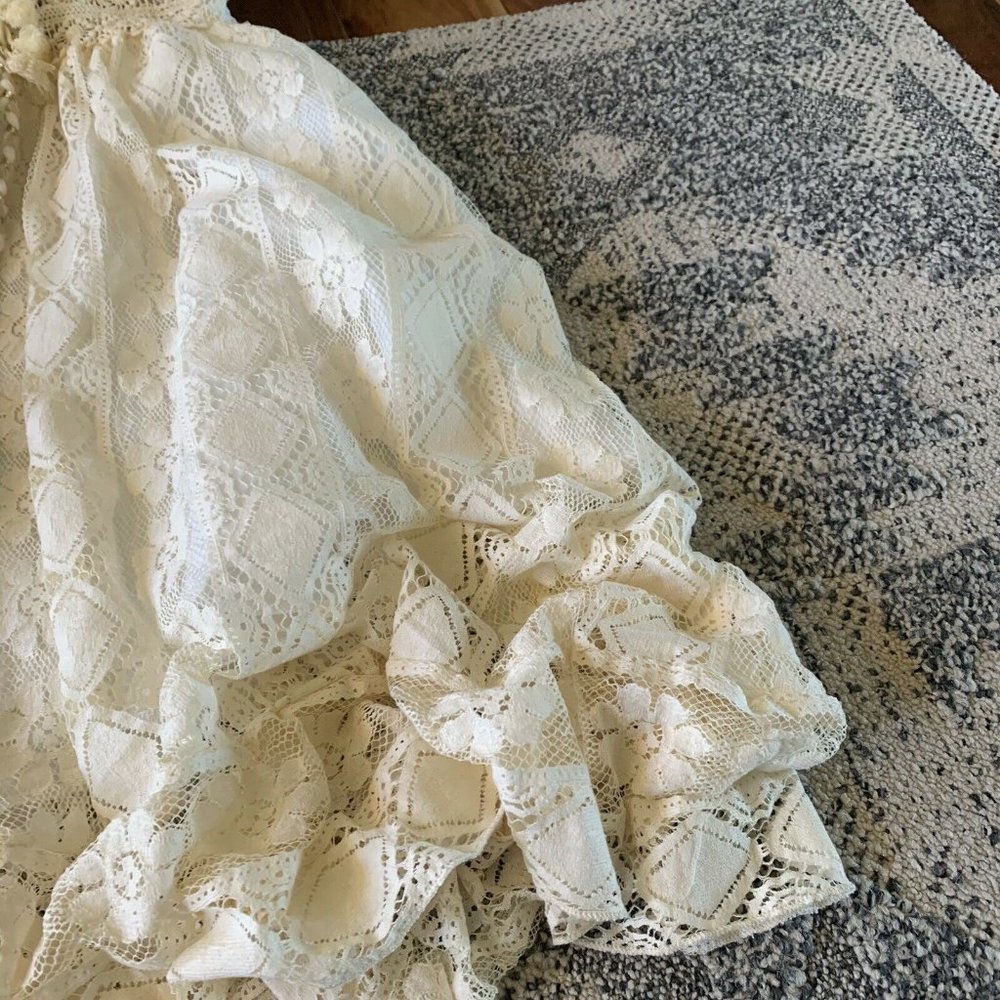 New Boho Lace Sundress Beach Festival Dress - Picture 7 of 10